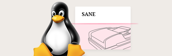linux sane document scanning 